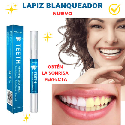 COMBO LAPIZ BLANQUEADOR DENTAL + LEUCONYCHIA PARA LOS HONGOS EN LAS UÑAS