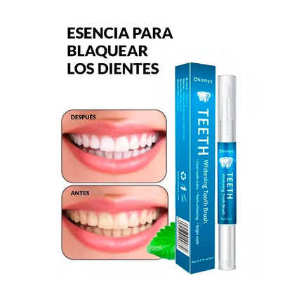 COMBO LAPIZ BLANQUEADOR DENTAL + LEUCONYCHIA PARA LOS HONGOS EN LAS UÑAS
