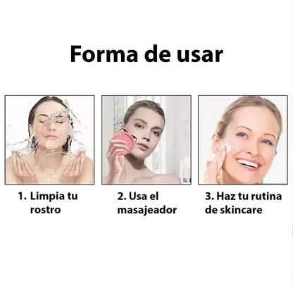 Masajeador Facial de Microcorriente Reafirmante 🌟
